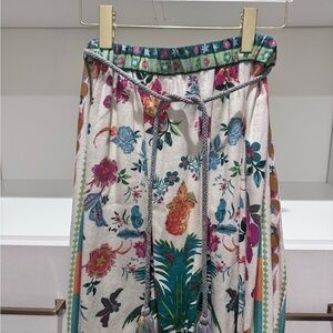 Rachel Zoe Floral and Tropical Print Skirt